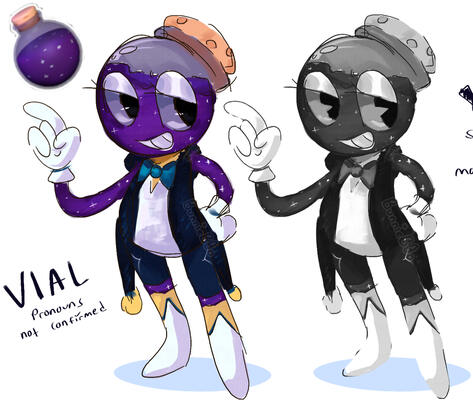 7/25/24 (Fullbody Color+Shading~Chibi)